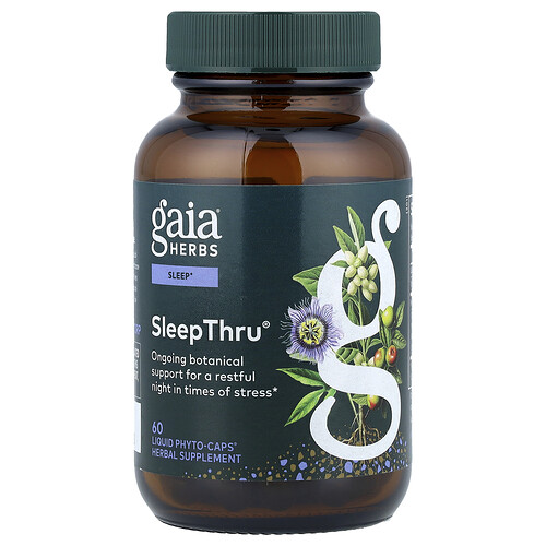 Gaia Herbs, SleepThru®, 60 flüssige Phyto-Caps®