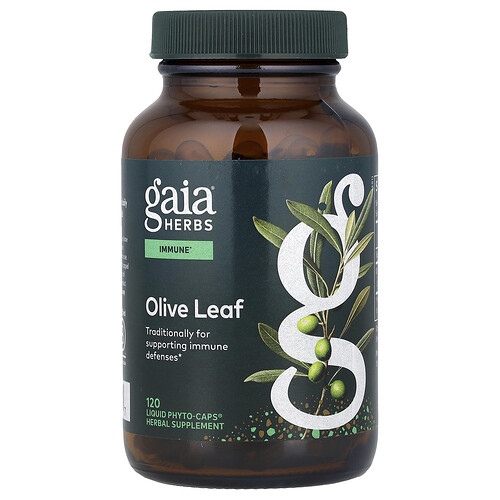 Gaia Herbs, Olive Leaf, 120 Liquid Phyto-Caps®