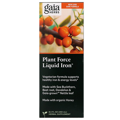 

Plant Force Liquid Iron, 8.5 fl oz (250 ml)