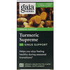 Gaia Herbs‏, Turmeric Supreme, תמיכה בסינוסים, 60 כמוסות Phyto-Caps טבעוניות עם תכולה נוזלית