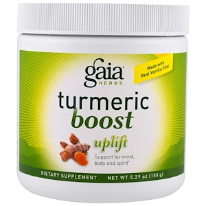 Gaia Herbs, Подтягивающий крем TurmericBoost, 5,29 унции (150 г)