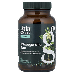 Корінь ашваганди, 120 капсул Liquid Phyto-Caps® (350 мг на капсулу)