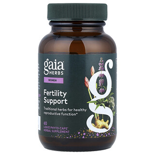 Gaia Herbs, Femmes, Soutien de la fertilité, 60 Liquid Phyto-Caps®