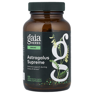 Gaia Herbs, Astrágalo supremo, 120 cápsulas Phyto-Caps® líquidas (650 mg por cápsula)