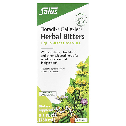 Floradix, Gallexier® Herbal Bitters, 8.5 fl oz (250 ml)