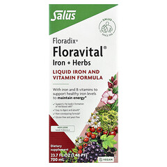 Floravital®, залізо та трави, 700 мл (23,7 рідк. унції)
