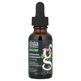 Gaia Herbs, Echinacea Goldenseal Supreme, 30 ml