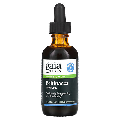 

Gaia Herbs, Echinacea Supreme, 2 fl oz (59 ml)