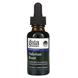 Gaia Herbs, Valerian Root, Baldrianwurzel, 30 ml (1 fl. oz.)