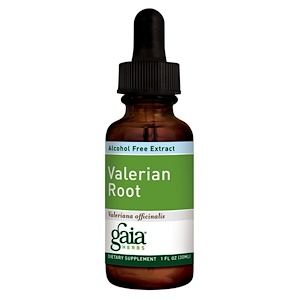 Gaia Herbs, Корень валерианы, безалкогольный экстракт, 130 мл