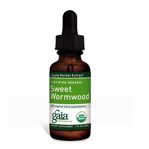 Купить Gaia Herbs, Sweet Wormwood Herb, 1 fl oz (30 ml)  на IHerb