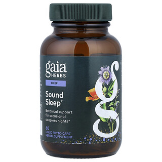 Gaia Herbs, Solid Sleep®, 60 flüssige Phyto-Caps®