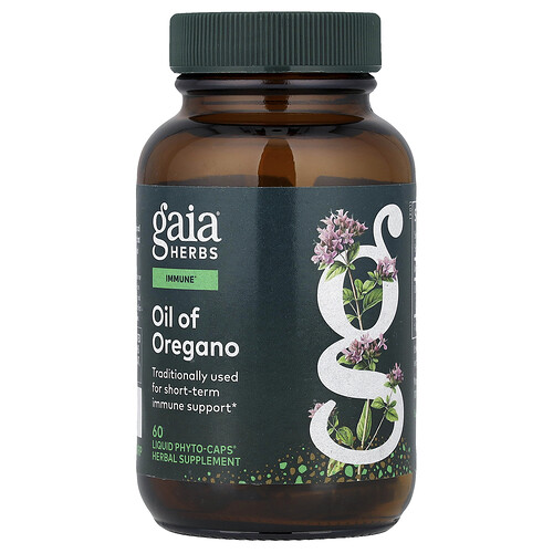 Gaia Herbs Oil of Oregano, 60 Liquid Phyto-Caps®