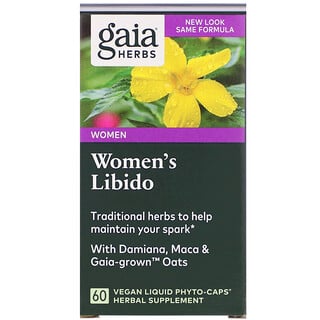 Gaia Herbs, 女性趣望素食液體植物膠囊，60粒