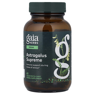 Gaia Herbs, Astragalus Supreme, 60 Liquid Phyto-Caps®