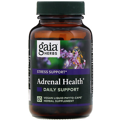 

Adrenal Health, ежедневная поддержка, 60 веганских жидких фито-капсул