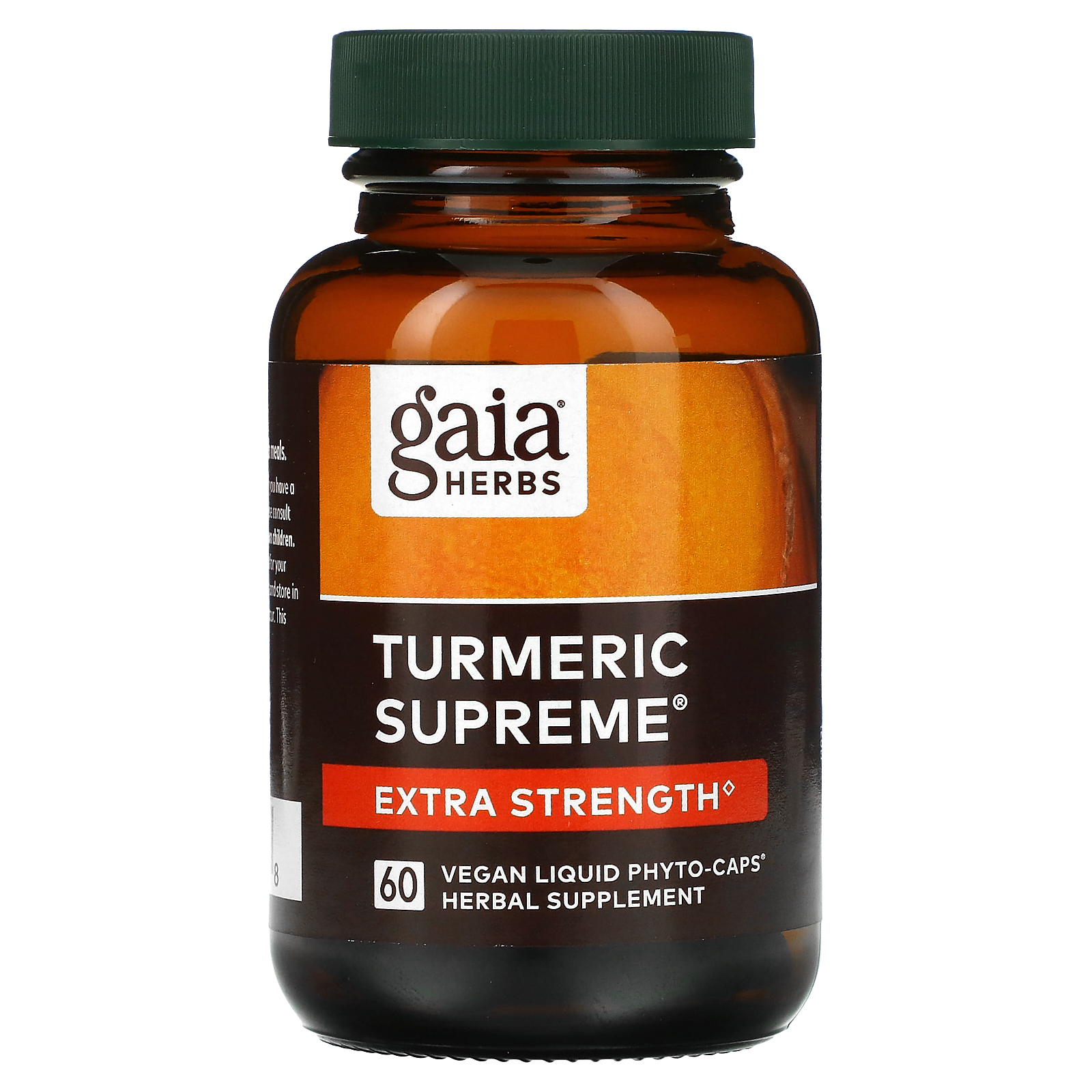 Gaia Herbs, Turmeric Supreme, Extra Strength, 60 Vegan Liquid PhytoCaps