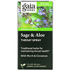 Gaia Herbs, 목 스프레이, 세이지 및 알로에, 30ml(1fl oz)