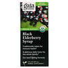 Gaia Herbs‏, Black Elderberry Syrup, 3 fl oz (89 ml)