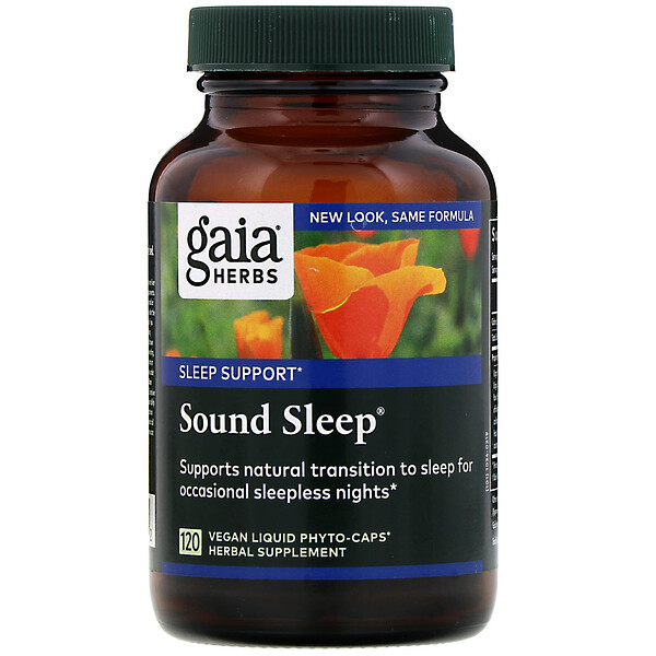 Sound Sleep, 120 Vegan Liquid Phyto-Caps