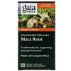 Gaia Herbs, Raíz de maca peruana gelatinizada, 60 cápsulas veganas