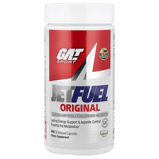 GAT, JetFuel® Original，144 粒注油膠囊