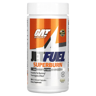 

GAT JetFUEL Superburn 120 масляных капсул