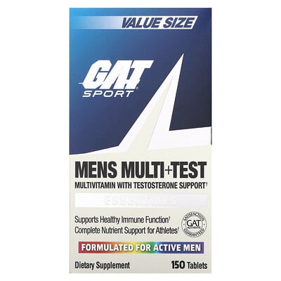 

GAT Mens Multi + Test 150 таблеток