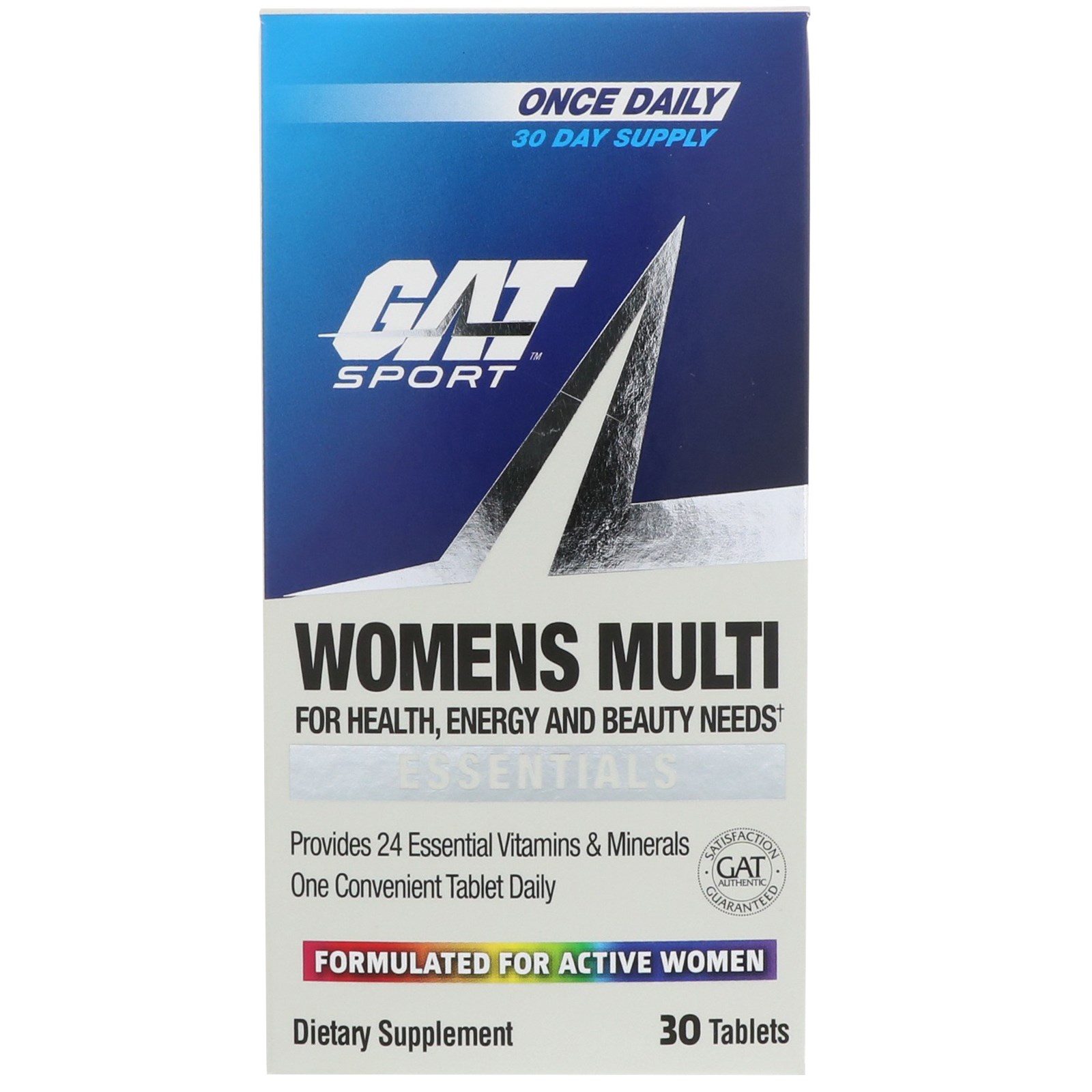 GAT, Мультивитамины для женщин, 30 таблеток