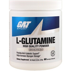 Отзывы о ГАТ, L-Glutamine, Unflavored, 10.58 oz (300 g)