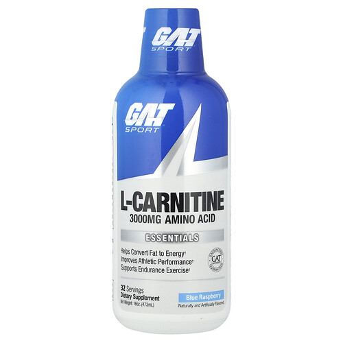 GAT Sport L-Carnitine Blue Raspberry, 473 ml