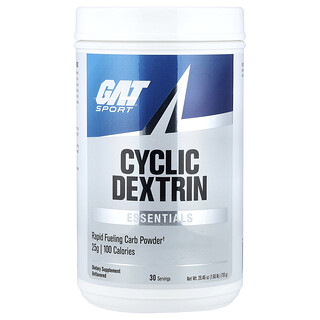 GAT, Sport, Essentials, Dextrine cyclique, Non aromatisée, 750 g