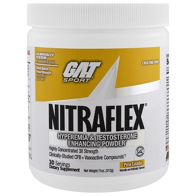 GAT NITRAFLEX, Pina Colada, 11 oz (312 g)