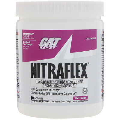 GAT NITRAFLEX, Watermelon, 10.6 oz (300 g)