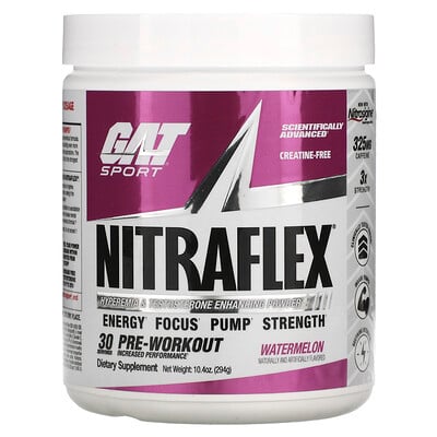 

GAT Sport NITRAFLEX арбуз 294 г (10 4 унции)