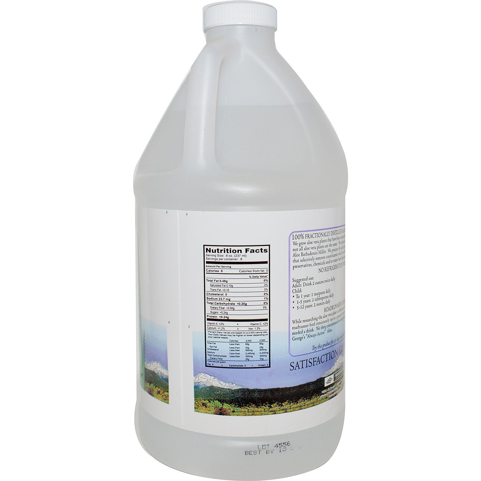 Aloe Vera, 100 Aloe Vera, 64 fl oz (1.892 l) iHerb