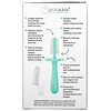 Grabease, Double Sided Toothbrush, 4m+, Teal, 1 Brush + Stage 1 Finger Brush