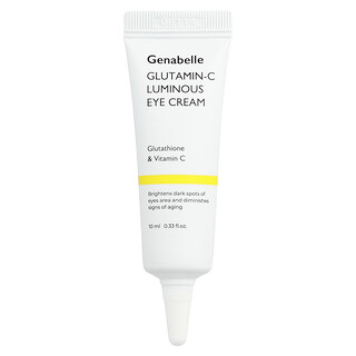 Genabelle, Krim Mata Bercahaya Glutamin-C , 0.33 fl oz (10 ml)