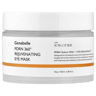 Genabelle, PDRN 360® Rejuvenating Eye Mask, 70 Count
