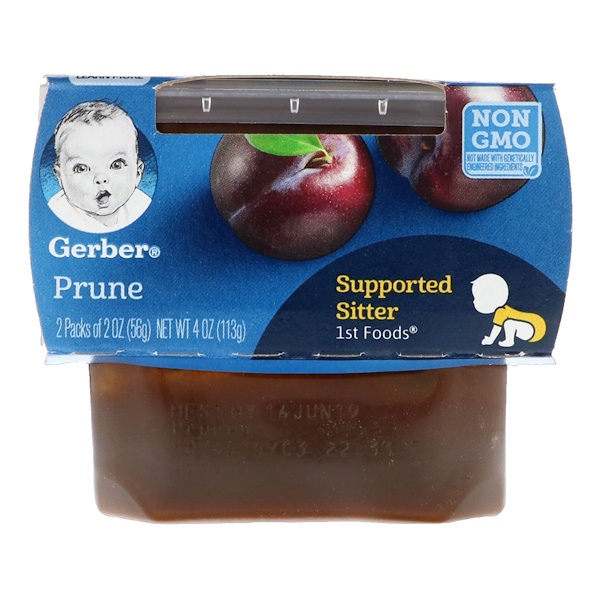 Gerber, 1st Foods, ΡΠ»ΠΈΠ²Π°, 2 ΡΡ. Π² ΡΠΏΠ°ΠΊΠΎΠ²ΠΊΠ΅, ΠΏΠΎ 56 Π³ ΠΊΠ°ΠΆΠ΄Π°Ρ