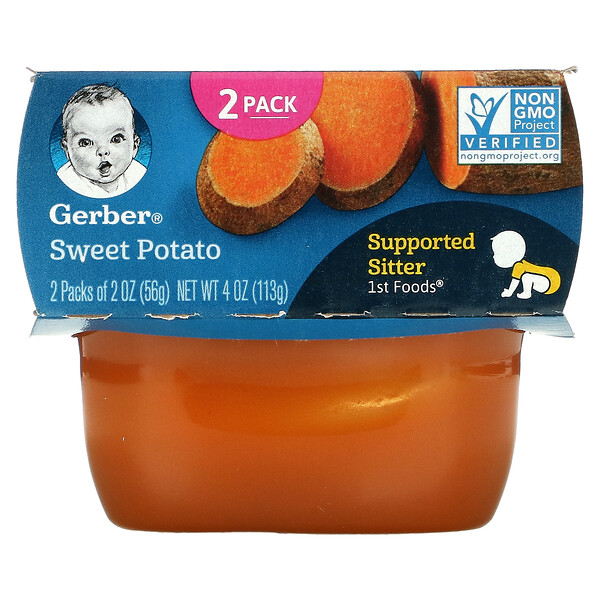 Gerber‏, Sweet Potato, 2 Pack, 2 oz (56 g) Each