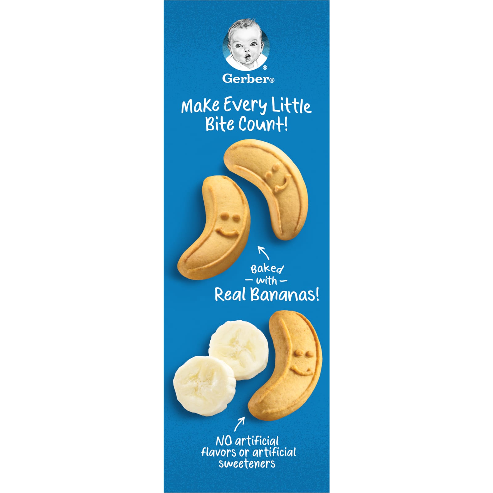 Gerber, Banana Cookies, 12+ Months, 5 oz (142 g)
