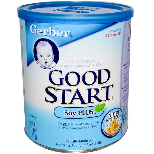 Gerber, Good Start, Soy Plus, Infant Formula, 12.9 oz (366 g) (Discontinued Item) 