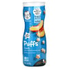 Gerber, Puffs, Puffed Grain Snack, 8+ Months, Peach, 1.48 oz (42 g)
