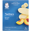 Teethers, Gentle Teething Wafers, 7+ Months, Banana Peach, 24 Wafers, 1.7 oz (48 g)