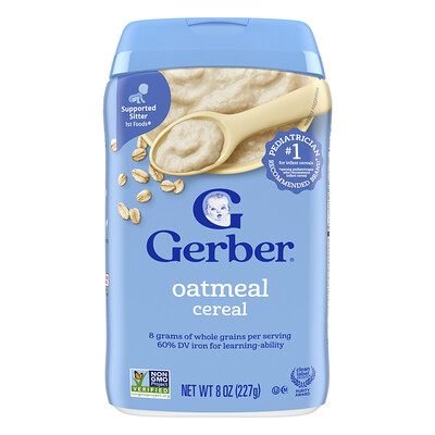 Gerber, Cereal de avena, 1st Foods®, 227 g (8 oz)