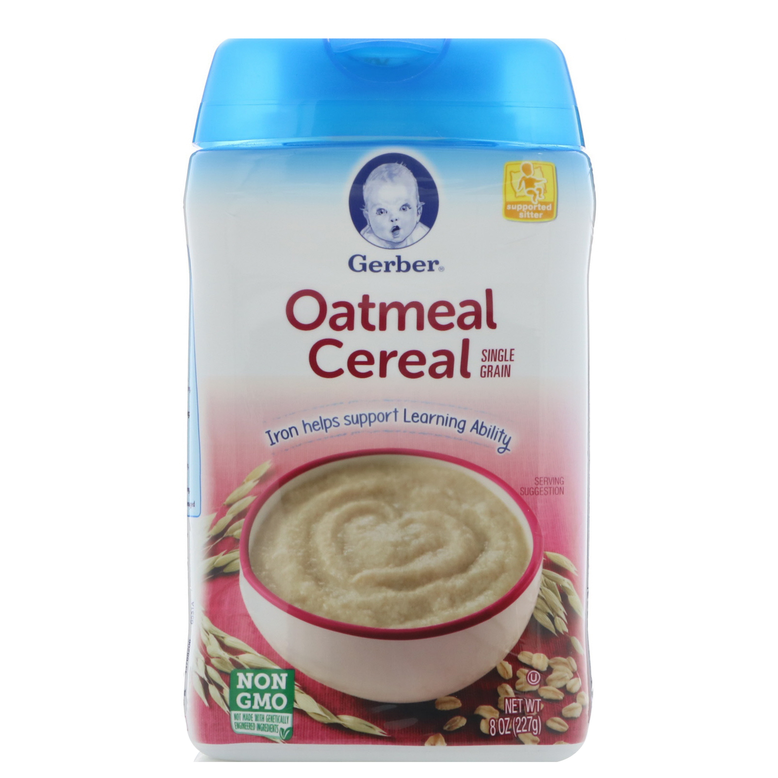Gerber, Oatmeal Cereal, Single Grain, 8 oz (227 g) - iHerb