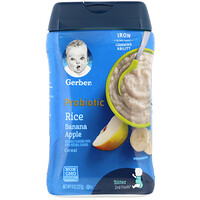 Gerber Probiotic Rice Banana Apple Cereal Reviews - Banana Poster