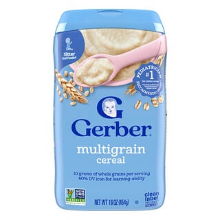 Gerber, Cereal multigrano, 2nd Foods®, 454 g (16 oz)