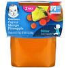 Гербер, Carrot Mango Pineapple, Sitter, 2 Pack, 4 oz (113 g) Each